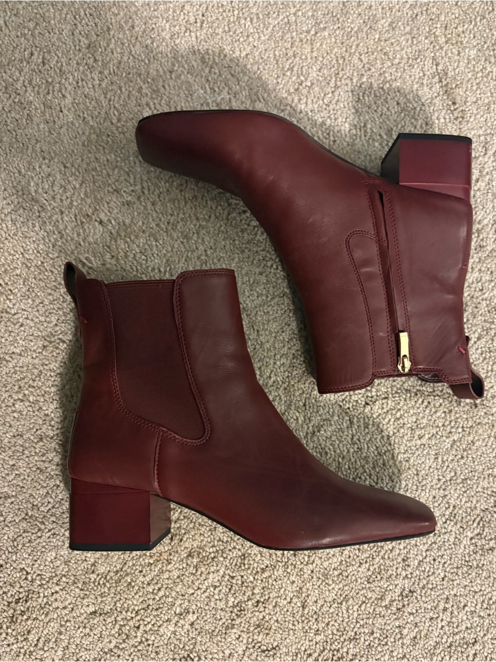 Square toe WAXTON boots - Picture 5 of 10